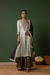 Embroidered Silk-Blend Sharara Kurta Set with Organza Dupatta