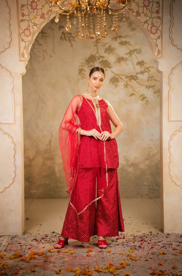 Festive Kurta Set with Dupatta