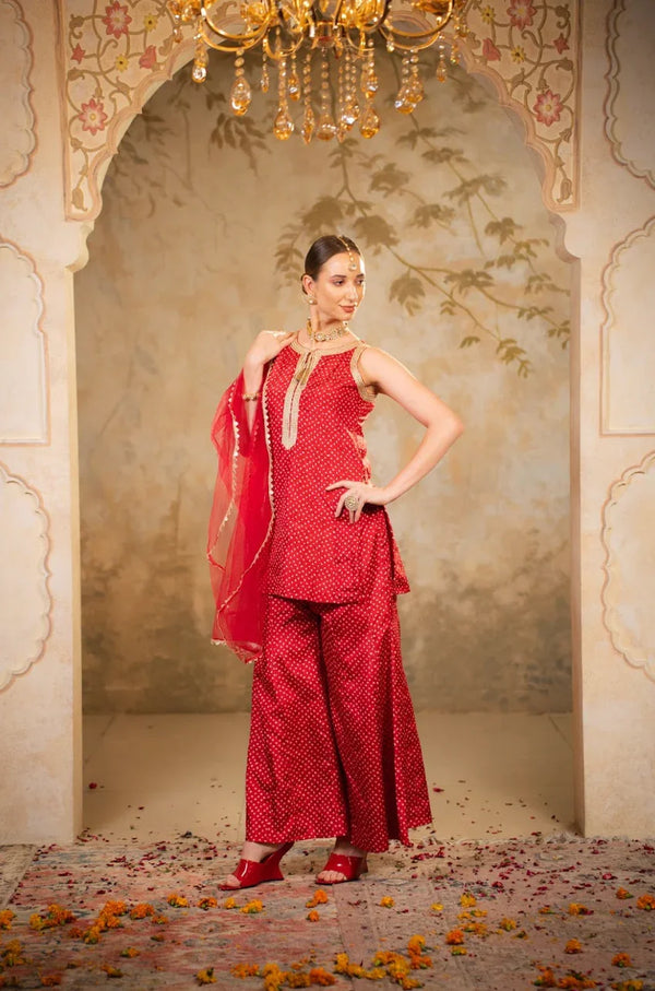 Festive Kurta Set with Dupatta