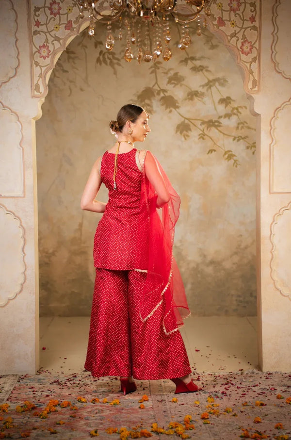 Festive Kurta Set with Dupatta