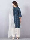 Teal Blue Farshi Salwar Set