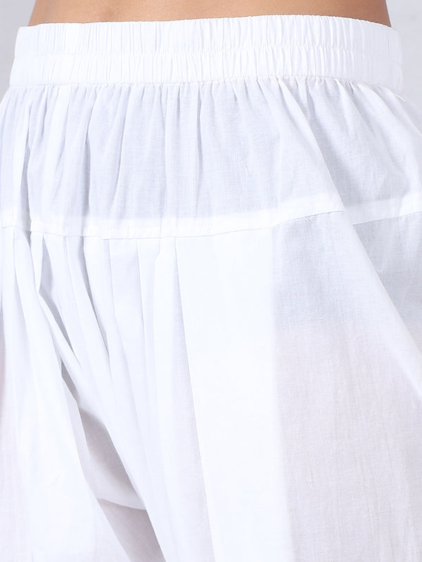 Powder Blue Embroidered Farshi Salwar Set