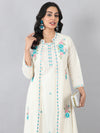 Premium Multi Embroidered Jacket Kurta Set