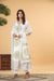 Block Print Anarkali Suit Set