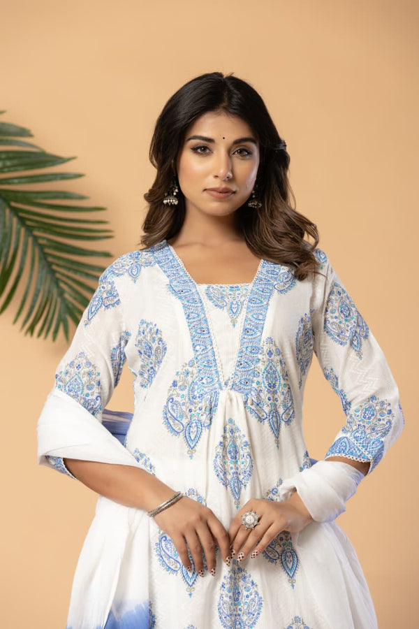 Premium Block Print Kurta Set