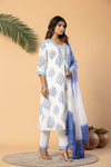 Premium Block Print Kurta Set