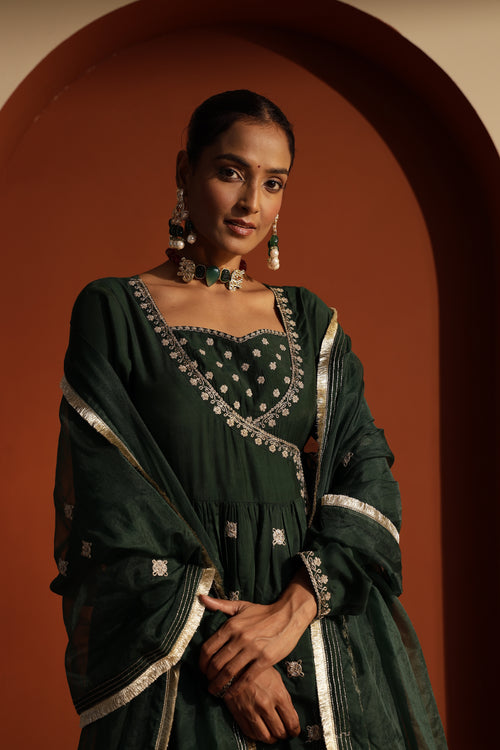 Anarkali with Dupatta set
