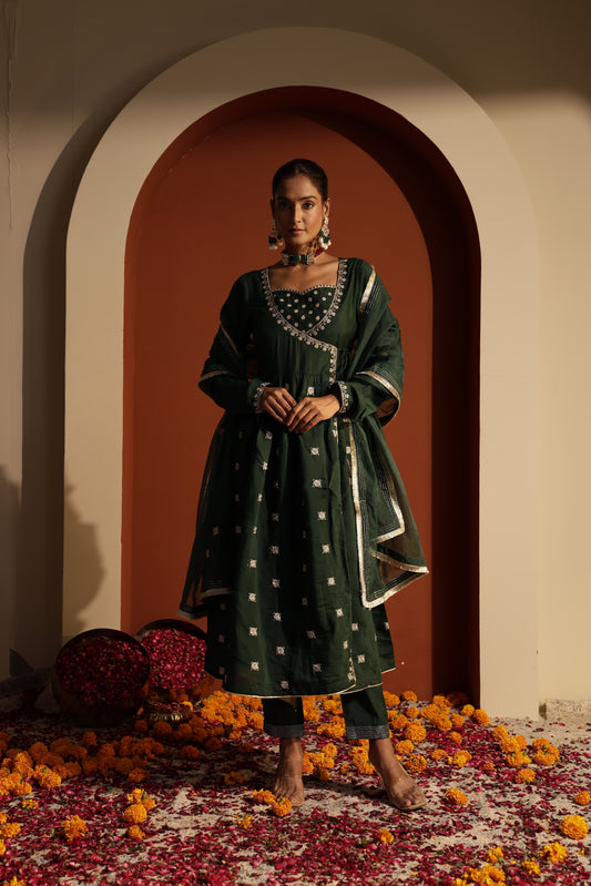 Anarkali with Dupatta set