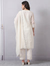 Straight Kota Doria Kurta Set with Dupatta