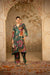 A-Line Kurta Set with Dupatta - Deep Teal Green