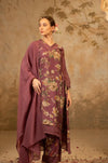 Floral A-Line Kurta Set with Dupatta