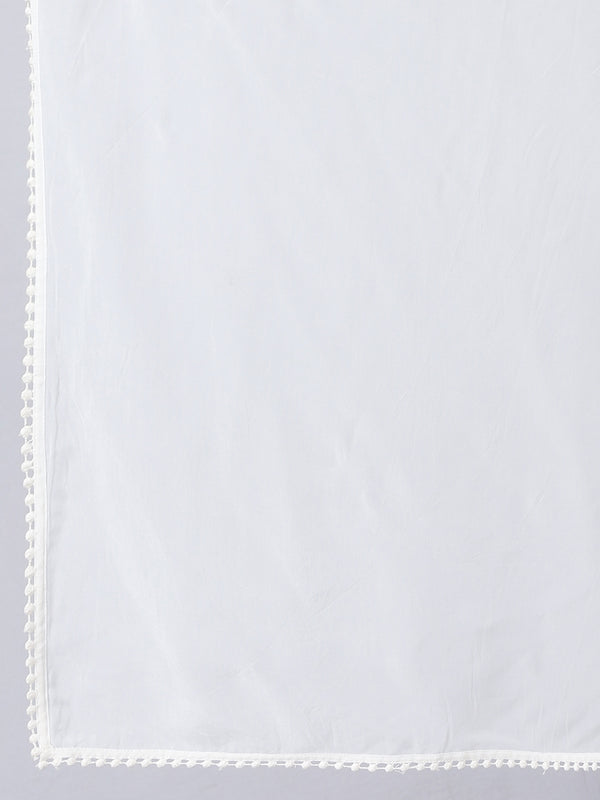 Powder Blue Embroidered Farshi Salwar Set