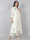Premium Multi Embroidered Jacket Kurta Set