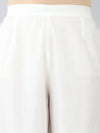 Elegant White Floral Kurta Set
